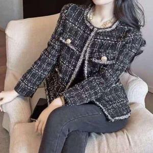 [애슬릿][애슬릿]여성 봄 자켓 트위드 여름 하객룩 크롭 숏