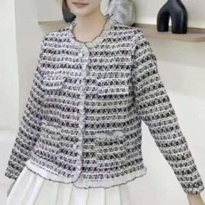 [애슬릿] 여성 봄 자켓 트위드 숏 프릴 여름 하객룩 크롭