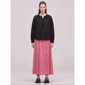 [써스데이아일랜드]레이스 자카드 블라우스(T242MBL531W)