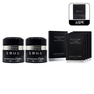 [도미나스]TG  크림 태극제약 도미나 5.0 50g 2개+마스크팩 4매+쇼핑백