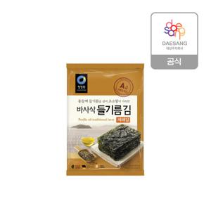 청정원 들기름 바사삭김 20g X 4봉 X 8개 (총 32봉)(전장김/재래김)