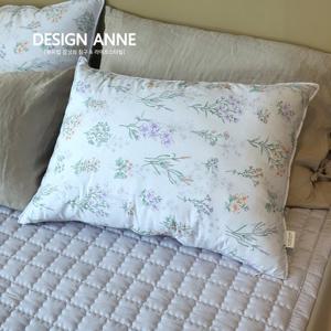 [디자인엔] 알러지케어 아이리스 누빔베개커버-그레이