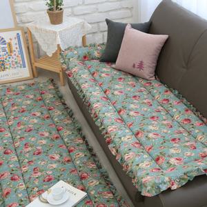 이솔홈 라인로즈 순면 소파패드 쇼파패드 돌소파용