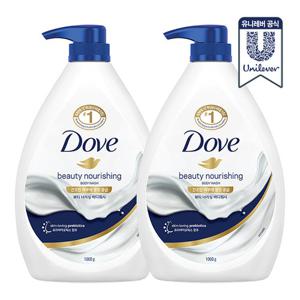 [무료배송] 도브 대용량 바디워시 1L 2개