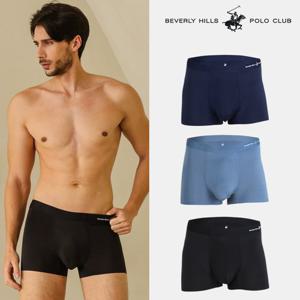비버리힐스폴로클럽 6012 기능성 소취 가공 남성 사각 드로즈 팬티 3종세트