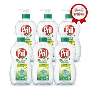 갤러리아_헨켈 주방세제 프릴 그린파워 700ml(용기) 레몬그라스 x 6개