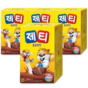 갤러리아_제티 쵸코렛맛 20Tx4개 총80T