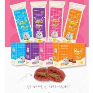 고양이간식 크런치 맛있는 참치+연어20gX12개 (1박스) (W7EC480)