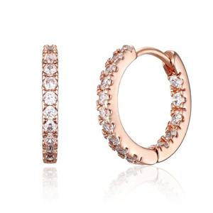 [엘르주얼리] 14K GF 라운드 스톤 귀걸이 ELGPEE570