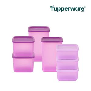 [Tupperware] 타파웨어 싱싱블록 용기 7개 세트