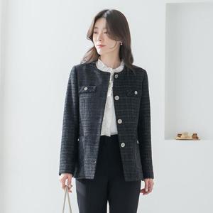 엄마옷 마담4060 클래씨마담 포월트위드자켓-QJK2602001-