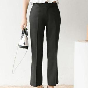 [옷자락]여자 여름 정장 직장인 부츠컷 XL 스판 바지