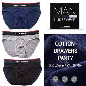 [마이핏]주니어 삼각팬티 중학생 청소년 남학생 면스판 남성브리프 3종세트