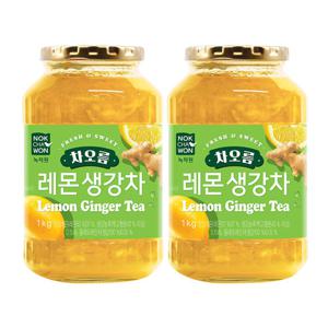 [녹차원] 레몬생강차 1kg x 2병