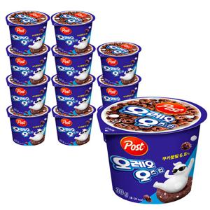 [포스트] 오레오오즈 컵 시리얼 (30g x 12개)