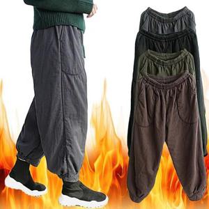 [영앤클래시]겨울 몸빼 할머니 항아리 엄마 바지 여성 솜바지 패딩 누비 절 절복