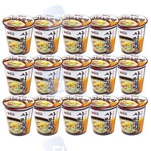 [JH6712T0_52EK]미니컵 작은 컵라면 사골국물 15개 61g