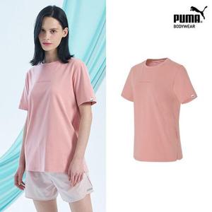 [푸마 언더웨어][푸마] 여성 데일리 루즈핏 노브라티 B 1종 핑크