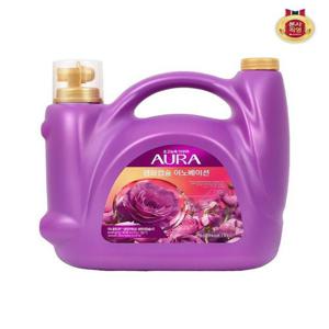 [샤프란]아우라 생화캡슐 초고농축 대용량 섬유유연제 5.5L 자스민머스크 x 1개