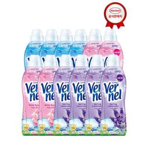 [헨켈]고농축 버넬 섬유유연제 0.9L 12개