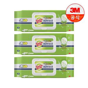 [3M]더블액션 물걸레 청소포 플러스 대형 20매 x 3개
