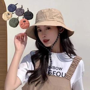 포켓 접이식 접는 모자 휴대용 사파리 벙거지 버킷햇 WE70B05