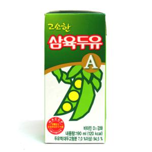 [삼육두유] 고소한 두유A 190ml x 72팩