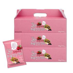 [리얼넛츠]하루건강견과 크랜베리 요거트 3박스 (박스당 20g×25봉/총 75봉)