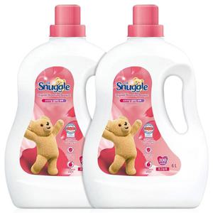 스너글 초고농축 대용량 섬유린스 섬유유연제 4LX2개 / 코튼 블루밍 부케