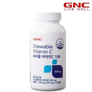갤러리아_GNC 츄어블 비타민C 100 (125정) 42일분