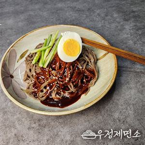 [우정제면소] 비빔메밀 막국수 12인분세트 (생면2kg+비빔장12봉)