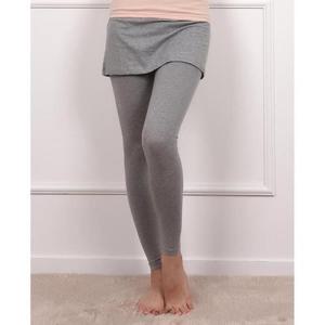 [오노마] ONM 신축성 좋은 타이트한 치마 레깅스 9부 내츄럴 쫄바지