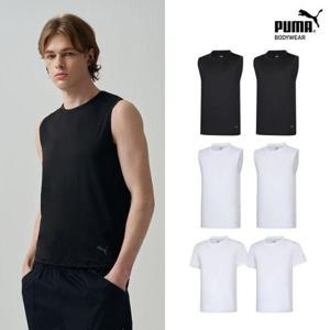 [푸마] 메쉬 백 페널 러닝 6종 세트 (나시4+반팔2)