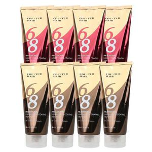 (4개)꾸띄르헤어 컬러코팅 트리트먼트 200ml 택1 /내추럴브라운 와인브라운