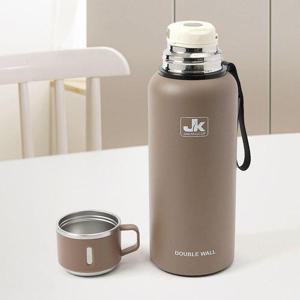 GDM 브라운 원터치 보냉병 보온병 텀블러 1.5리터 (WF88A01)