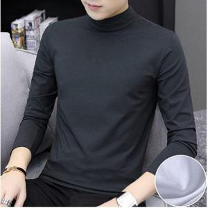 남성 부드러운 반폴라 긴팔티 1P 겨울 이너 티셔츠 WFLMCQK
