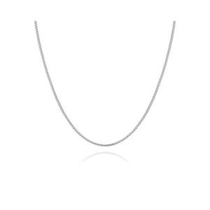 크리스탈헤이즈 박스 체인 실버 목걸이 50cm