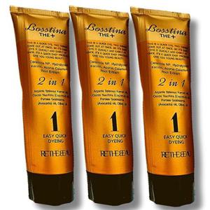 보스티나 더 플러스 염모제 110ml 3개 내추럴 브라운