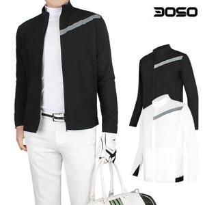 골프웨어 남성 봄/가을 사선라인 남자 골프바람막이/HSHN