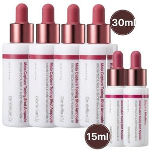 센텔리안24 동국제약 마데카 앰플 멜라캡처 토닝샷 앰플 30ml 4개 +15ml 2개