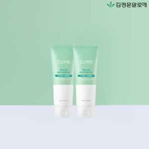 [알로에 수딩젤 2개/김정문알로에] 라센스 로에 큐어 리알로에 대용량 수딩젤 150mlx2개