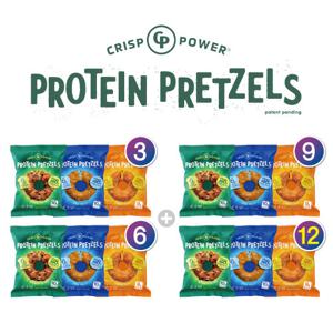 프로틴프레첼 12팩 ( 에브리띵맛 4팩 + 씨솔트맛 4팩 + 체다치즈맛 4팩 총 12봉)