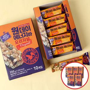 [산과들에] 견과바 원데이 에너지바 오리지널 50개입 (10개입 x5)