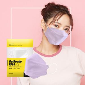 kf 94 자외선차단 3D 입체형 대형 컬러 황사마스크 100매 (25매입x4)