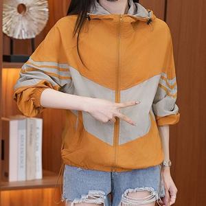 [유니제이] 후겐 배색 윈드 자켓