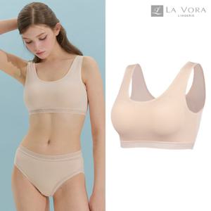 라보라 기능성 쿨 인견 메쉬 리프레싱 몰드부착 브라탑