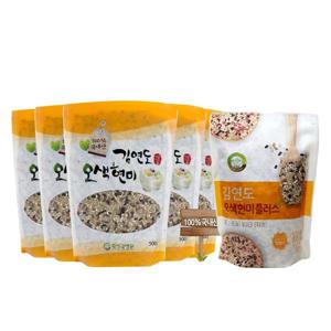 김연도 오색현미 500g 5봉 + 오색현미 플러스 500g 5봉