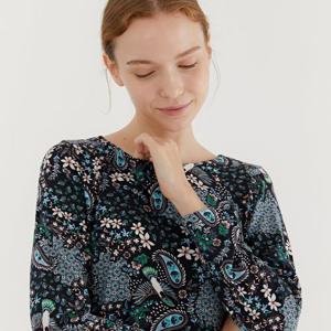 [라페어]에메랄드 블랙 수딩웜 애니웨어 상하의세트 LWJKAST0122-EB