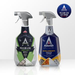 아스토니쉬 곰팡이 클리너 750ml+기름때 클리너 750ml