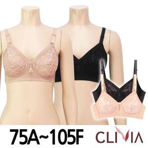 [크리비아]75A~105F/노와이어 홑겹 보정마담브라1종(CBR2000)